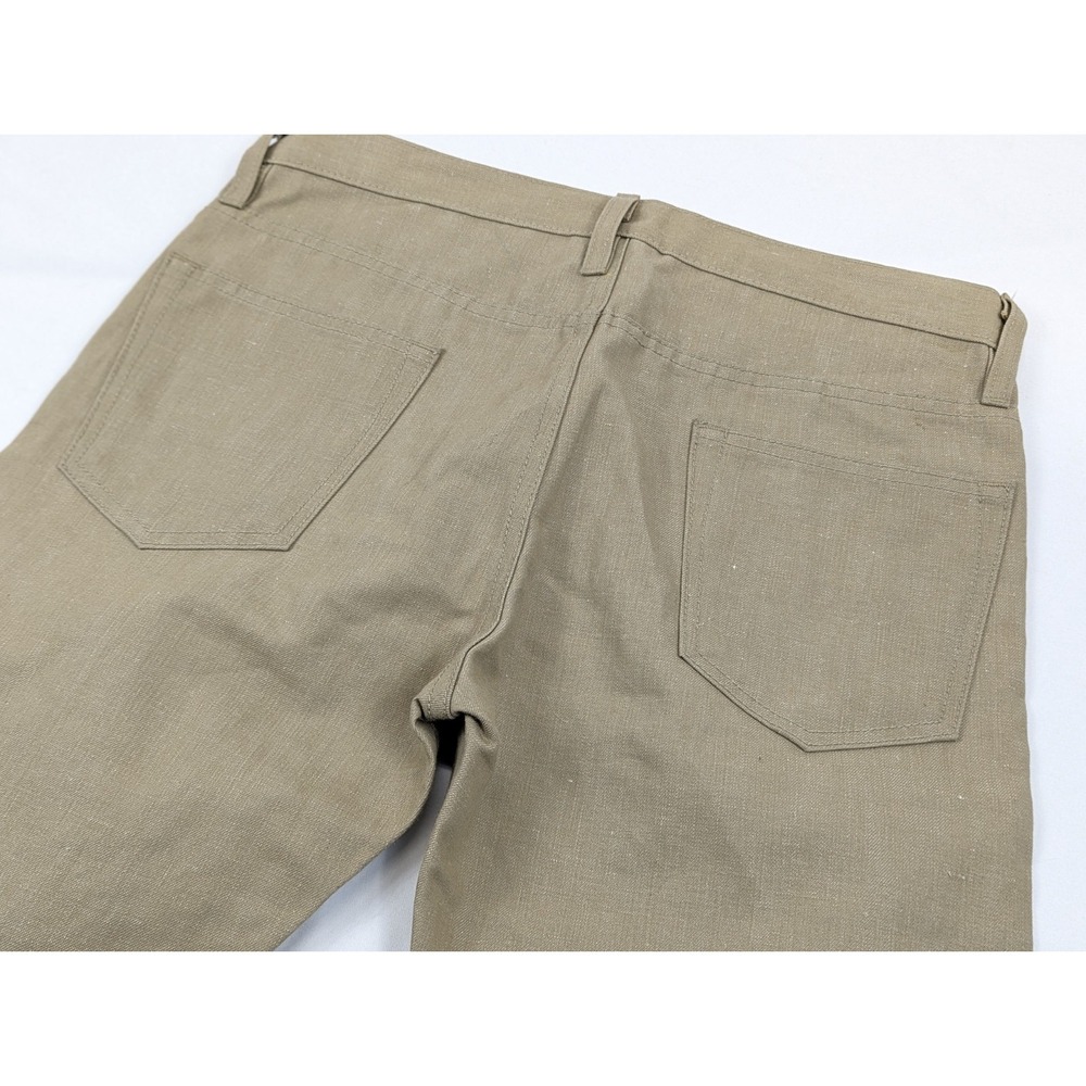 John Elliott The Cast 2 Mens Fit 32x34 Slim Tapered Jeans Pant Cotton Raw Beige - Picture 3 of 8